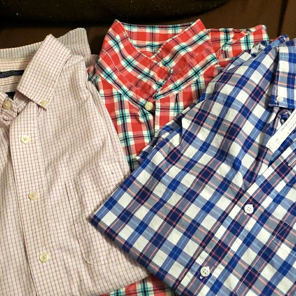 💙 Men's Checkered Polo Shirt  👕 👌